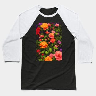 Flowers For Summer Baseball T-Shirt